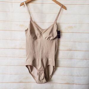 HeyShape Snatched Shapewear Slimming Bodysuit Nude Neutral Women's Size 2XL